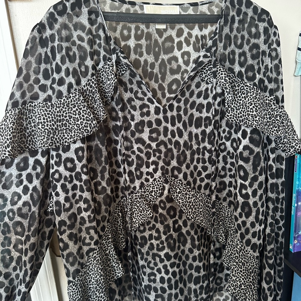 Michael Kors long sleeve blouse